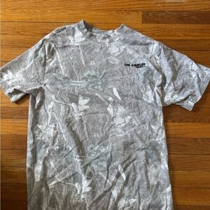 Gray Camouflage Men's Shirt